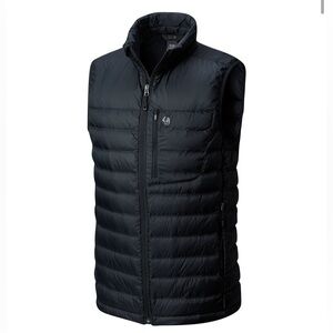 Mountain Hardware Men’s Black Dynotherm Down Vest Medium